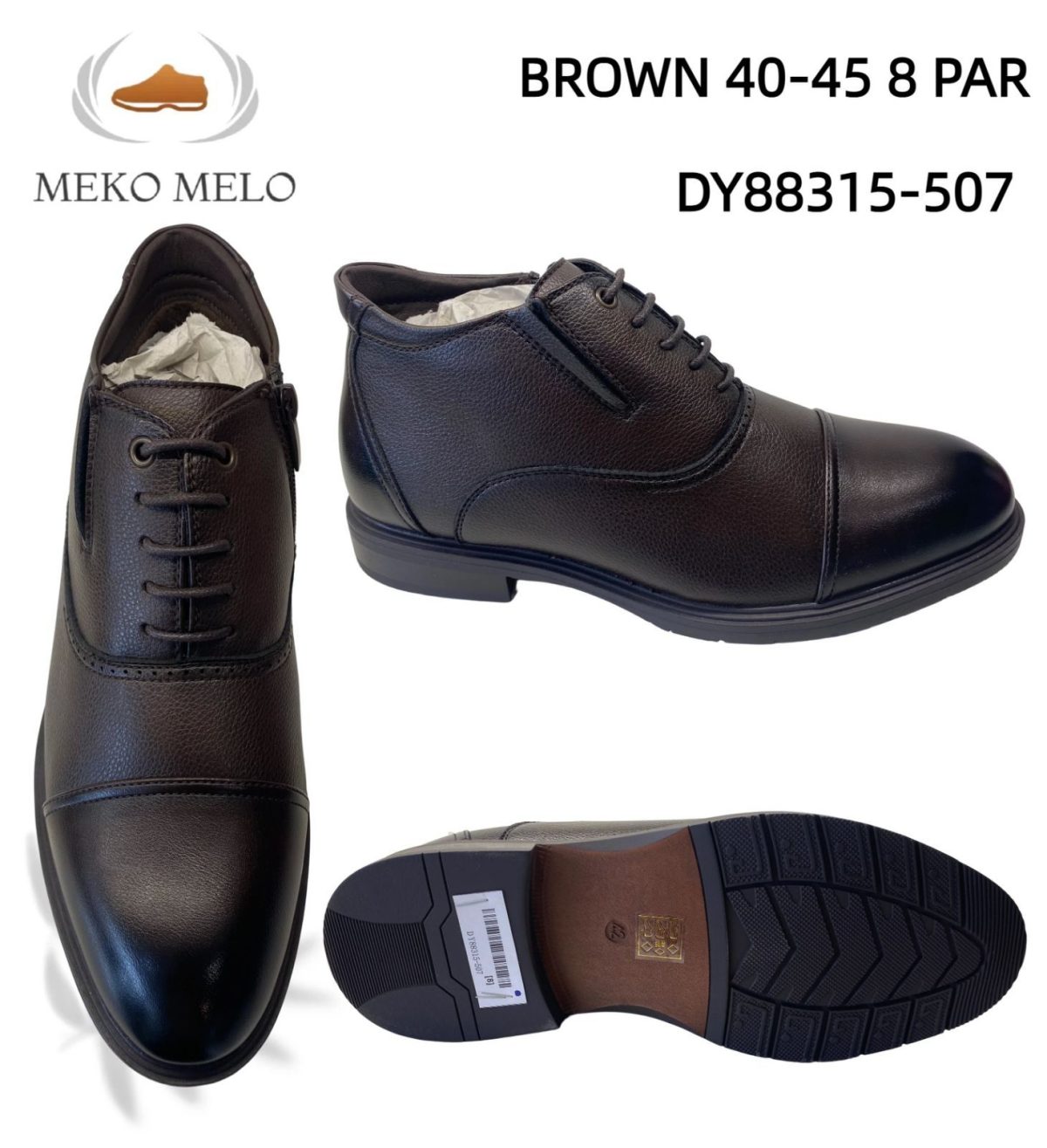 Buty Półbuty MĘSKIE (40-45_ 8par) 5591561