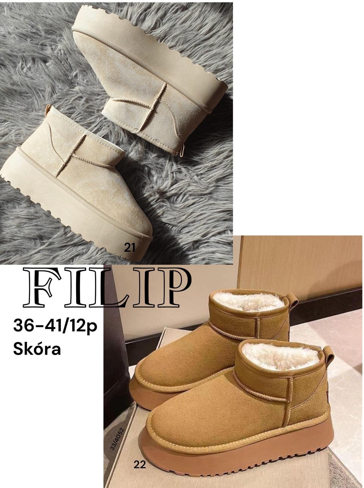 Buty Botki DAMSKIE (36-41_ 12par) 5591571