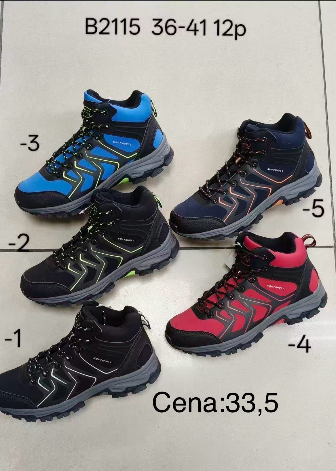 Buty Sportowe DAMSKIE (36-41_ 12par) 5591613
