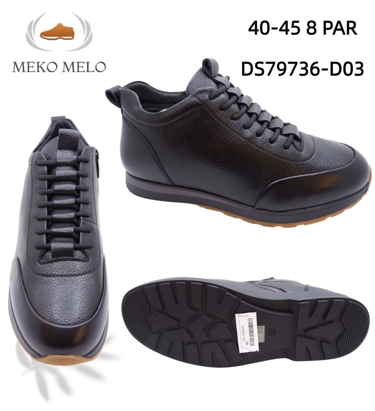 Buty Półbuty MĘSKIE (40-45_ 8par) 5591634
