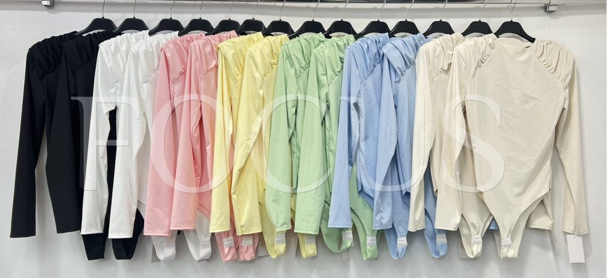 Body Damskie wloskie_ Size uni _paczka 6szt_mix kolor 8671850