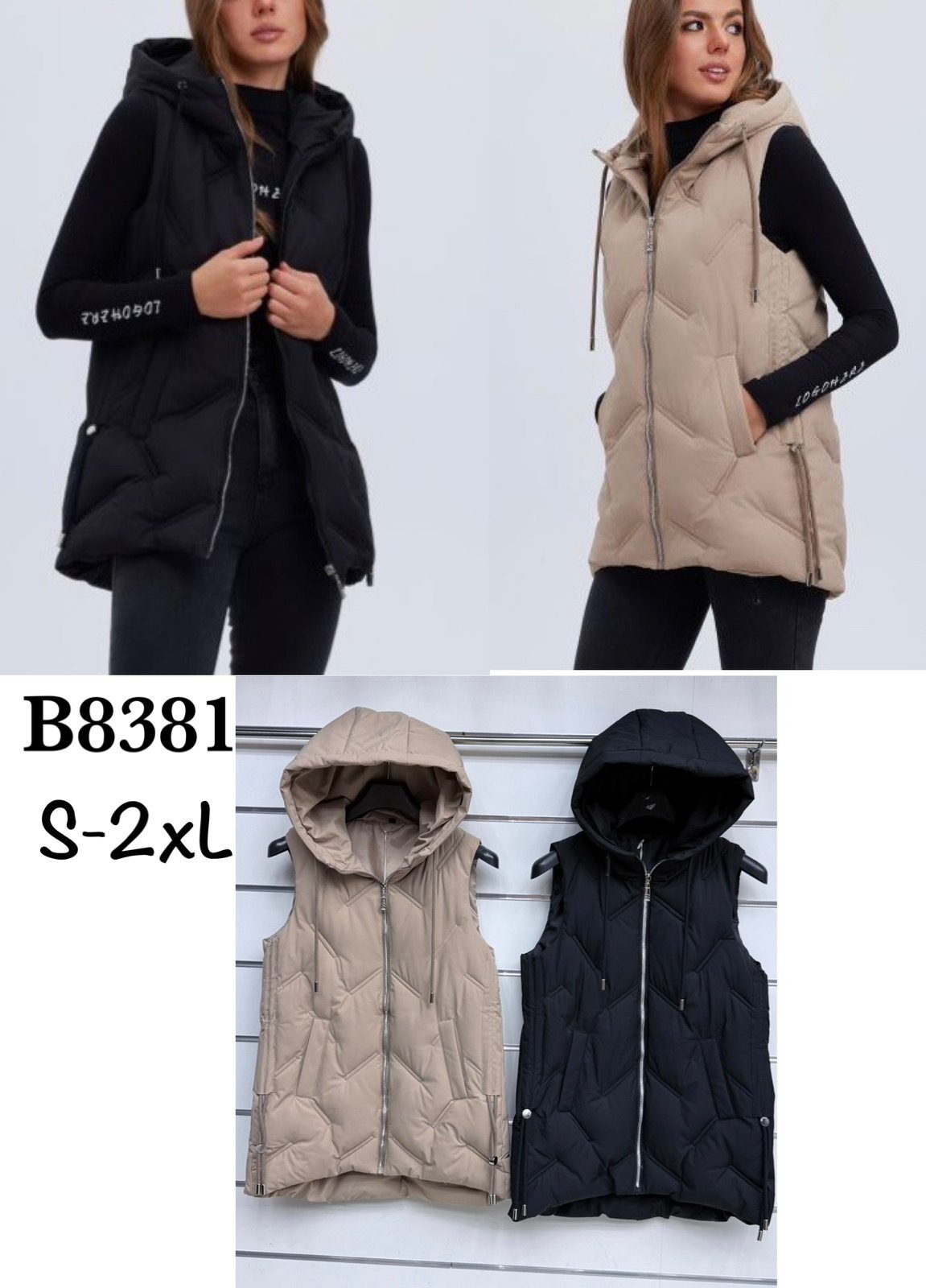 KamizelkiDamskie _size s-2xl_ paczka 5szt _1kolor 8072717