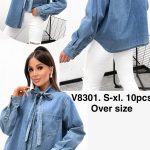Koszule Jeansowe Damskie _ size s-xl _ paczka 10szt _ 8072721