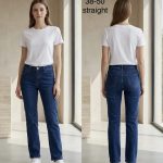 Jeansy Damskie    _size 38-50_ paczka 10szt_ 8072899