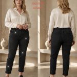 Jeansy Damskie _size 44-54_ paczka 10szt_ 8072903