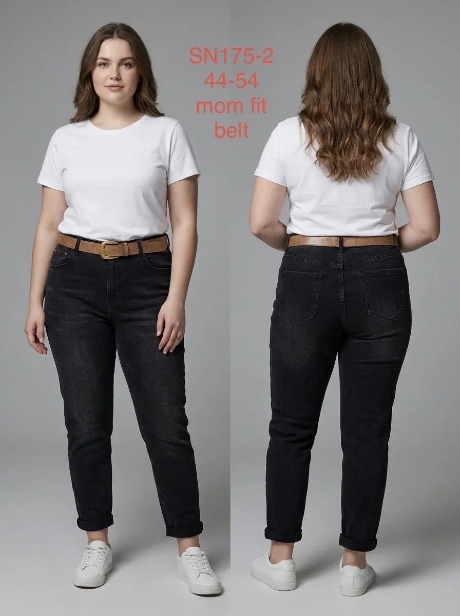 Jeansy Damskie _size 44-54_ paczka 10szt_ 8072908