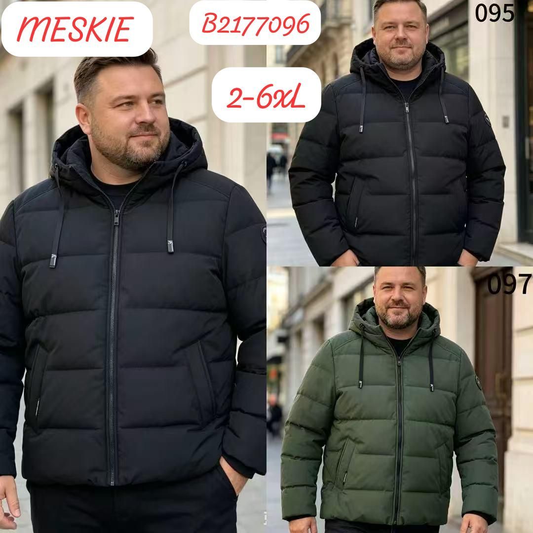 Kurtki MĘSKA _size 2-6xl_ paczka 5szt _1kolor 8072911
