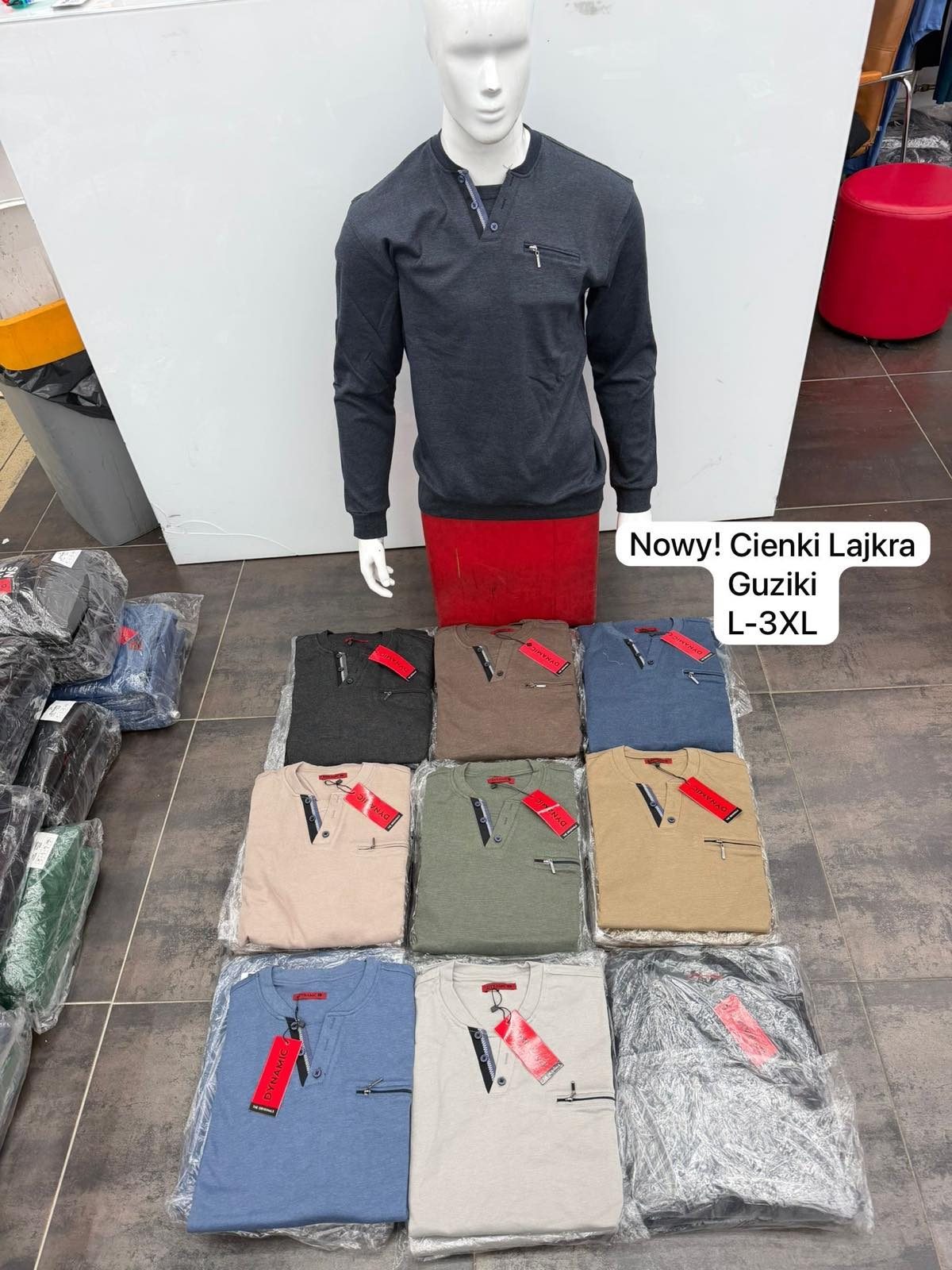 Bluzy MĘSKA_size l-3xl_ paczka 12 szt_mixkolor 2959014