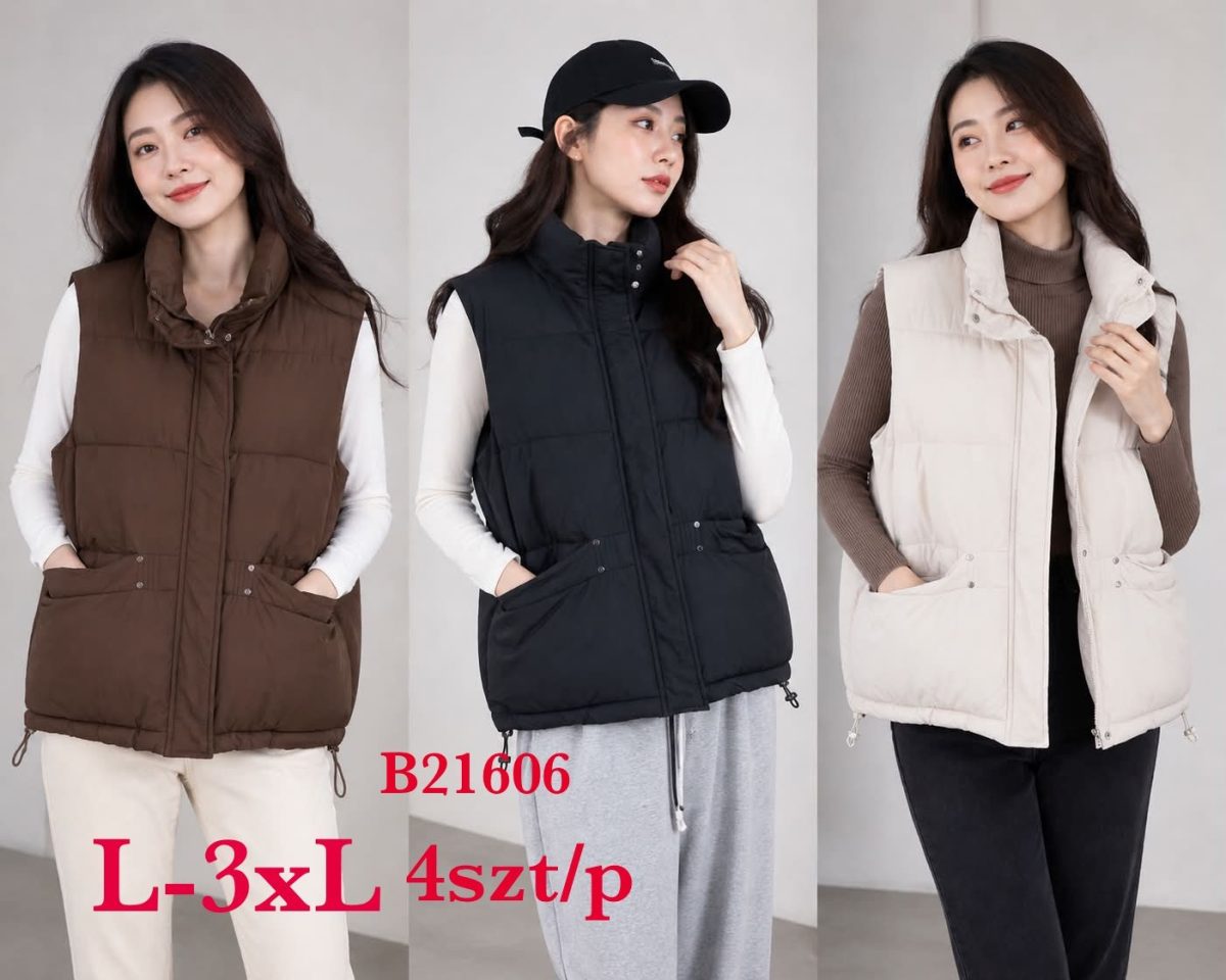 Kamizelki Damskie _size l-3xl_ paczka 4szt _1 kolor 2959032