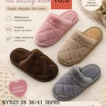 Buty Kapcie DAMSKIE (36-41_36par) 3760125