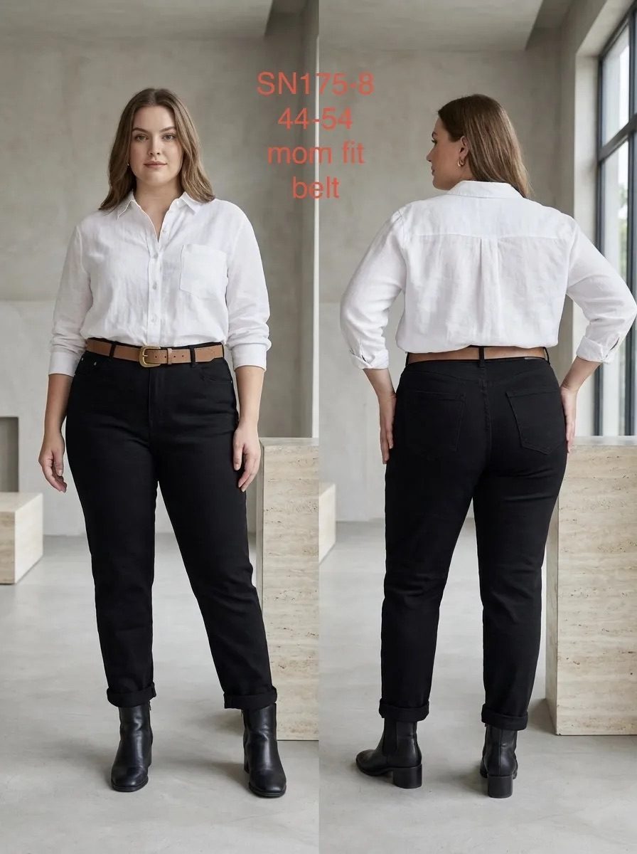 Jeansy Damskie _size 44-54_ paczka 10szt_ 3369200