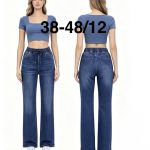 Jeansy Damskie _size 38-48_ paczka 12szt_ 3369181