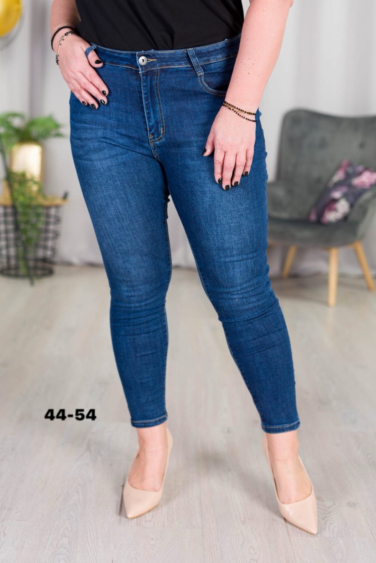 Jeansy Damskie _size 44-54_ paczka 10szt_ 5576464