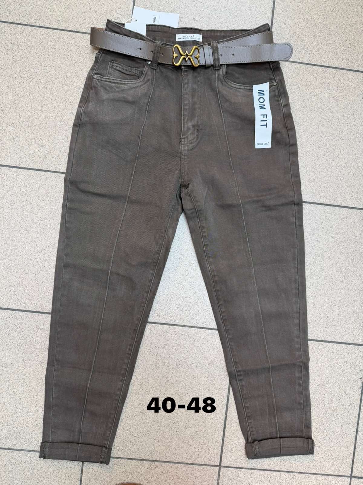 Jeansy Damskie _size 40-48_ paczka 10szt_ 5576469