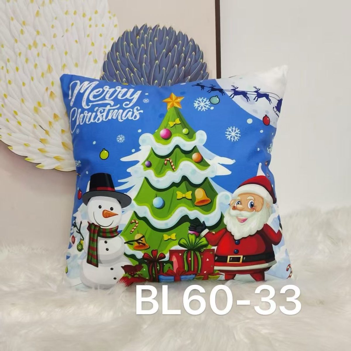 Nowy poszewki velu świąteczny 40*40cm _Paczka:10szt 5576512