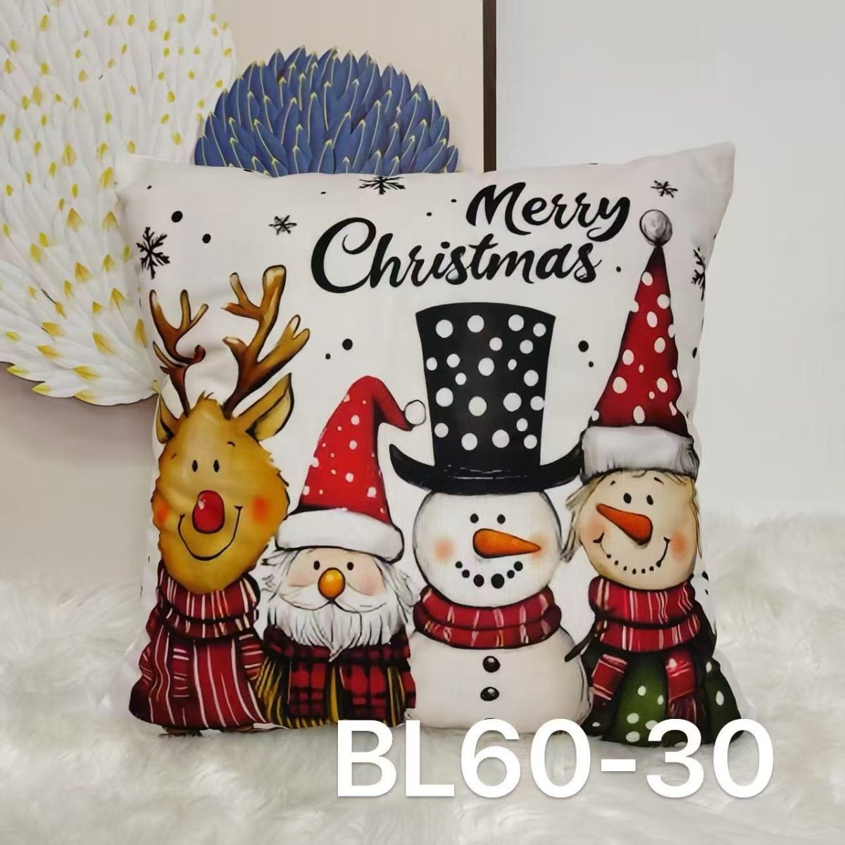 Nowy poszewki velu świąteczny 40*40cm _Paczka:10szt 5576513
