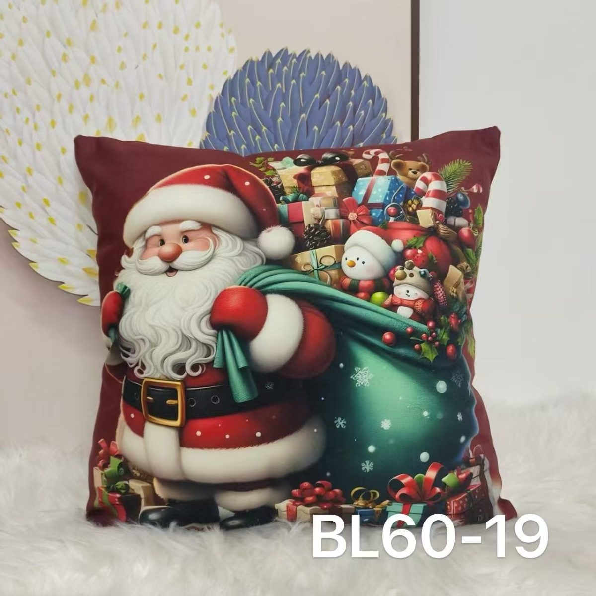 Nowy poszewki velu świąteczny 40*40cm _Paczka:10szt 5576524