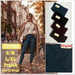 Legginsy/Getry Damskie _ size S-XL_paczka 12szt_MIX kolor 9370372