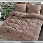 Komplet pościeli z super tkaniny o fakturze miękkiego koca – mikrofibry welurowej_ 3 Częściowy Rozmiar : 160/200cm 9370508
