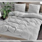 Komplet pościeli z super tkaniny o fakturze miękkiego koca – mikrofibry welurowej_ 3 Częściowy Rozmiar : 200/220cm 9370515