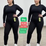 Legginsy/Getry Damskie _ size 2-6XL_paczka 12szt_1 kolor 9370641