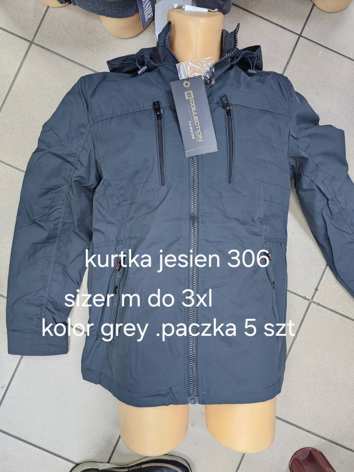 Kurtki MĘSKA_size m-3xl_ paczka 5 szt_1kolor 3569304