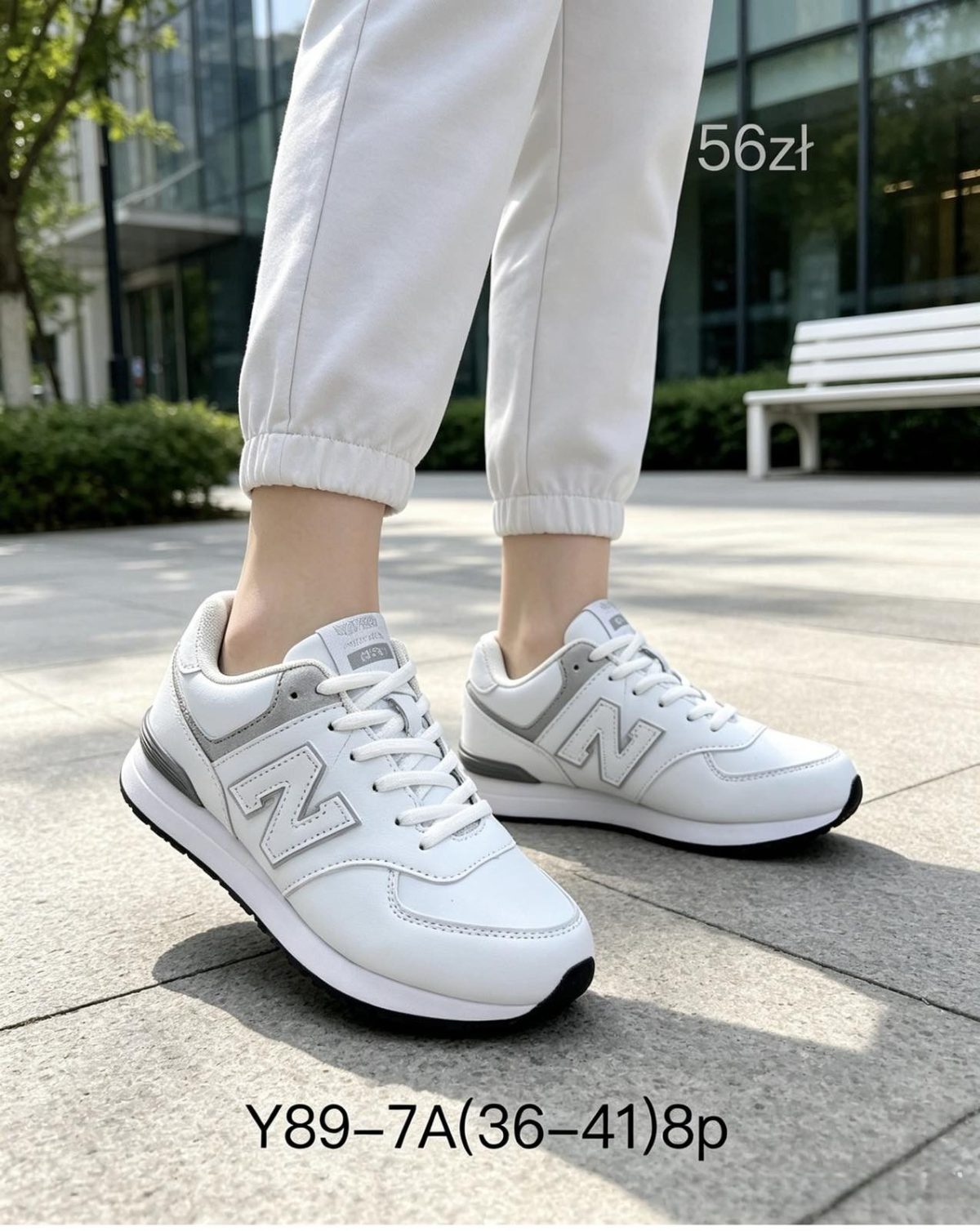 Buty Sportowe DAMSKIE (36-41_8par) 5953654