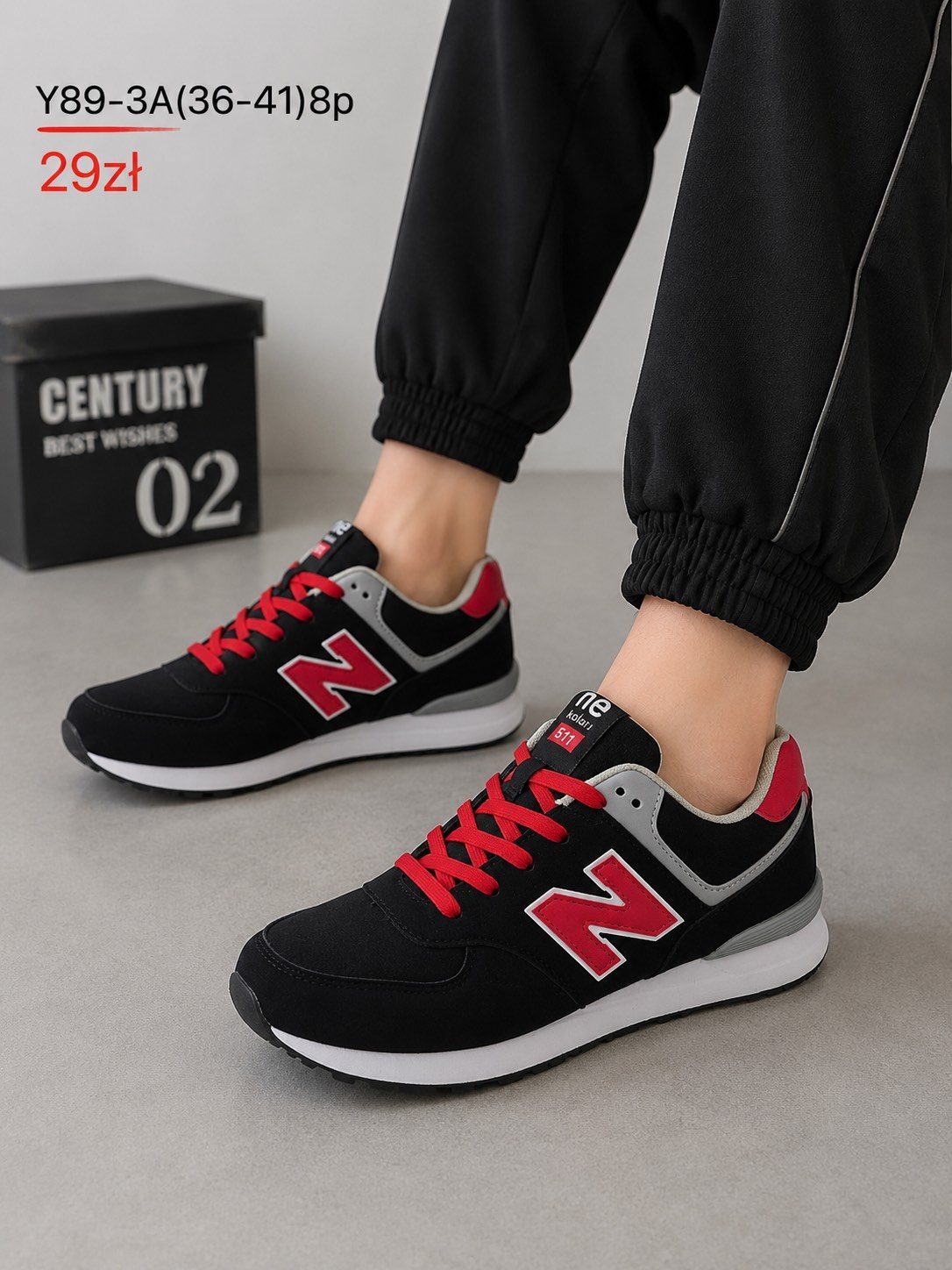 Buty Sportowe DAMSKIE (36-41_8par) 5953660