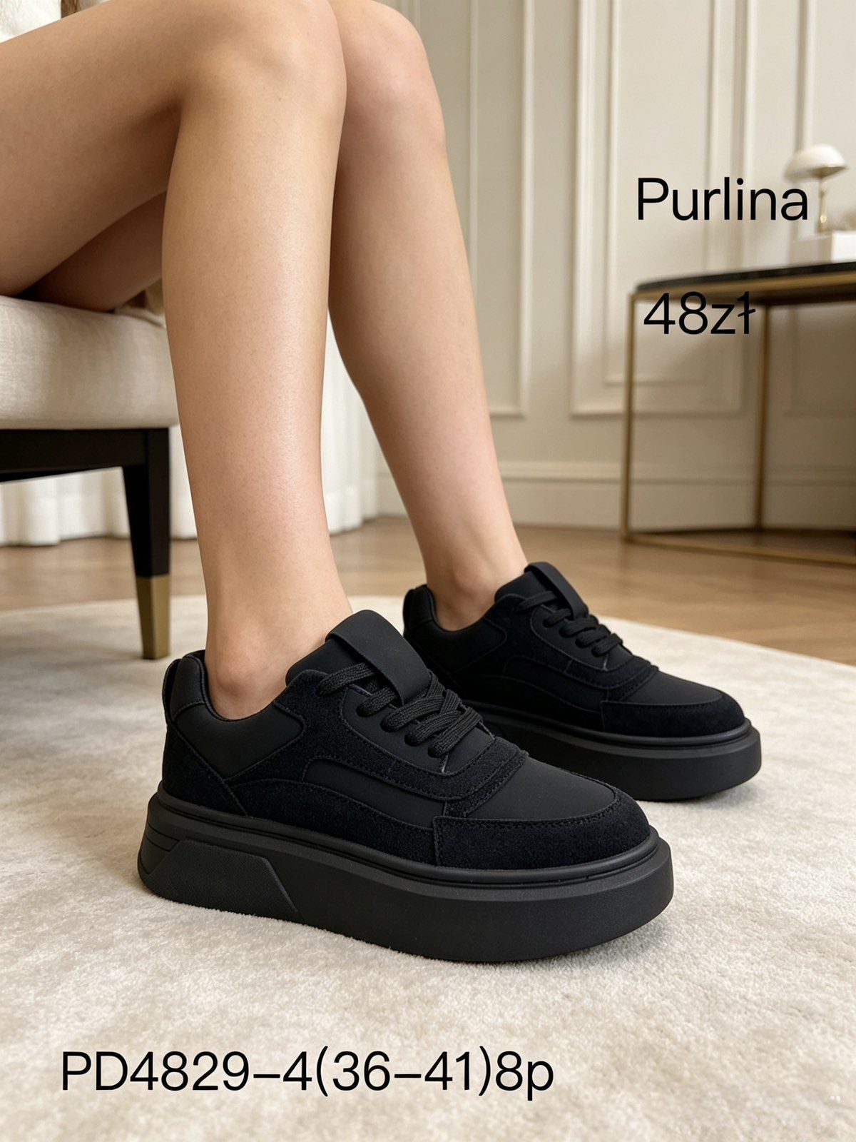 Buty Sportowe DAMSKIE (36-41_8par) 5953664