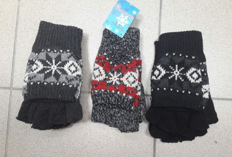 Rękawiczki Męskie  paczka 12parę _mix kolor 2525363