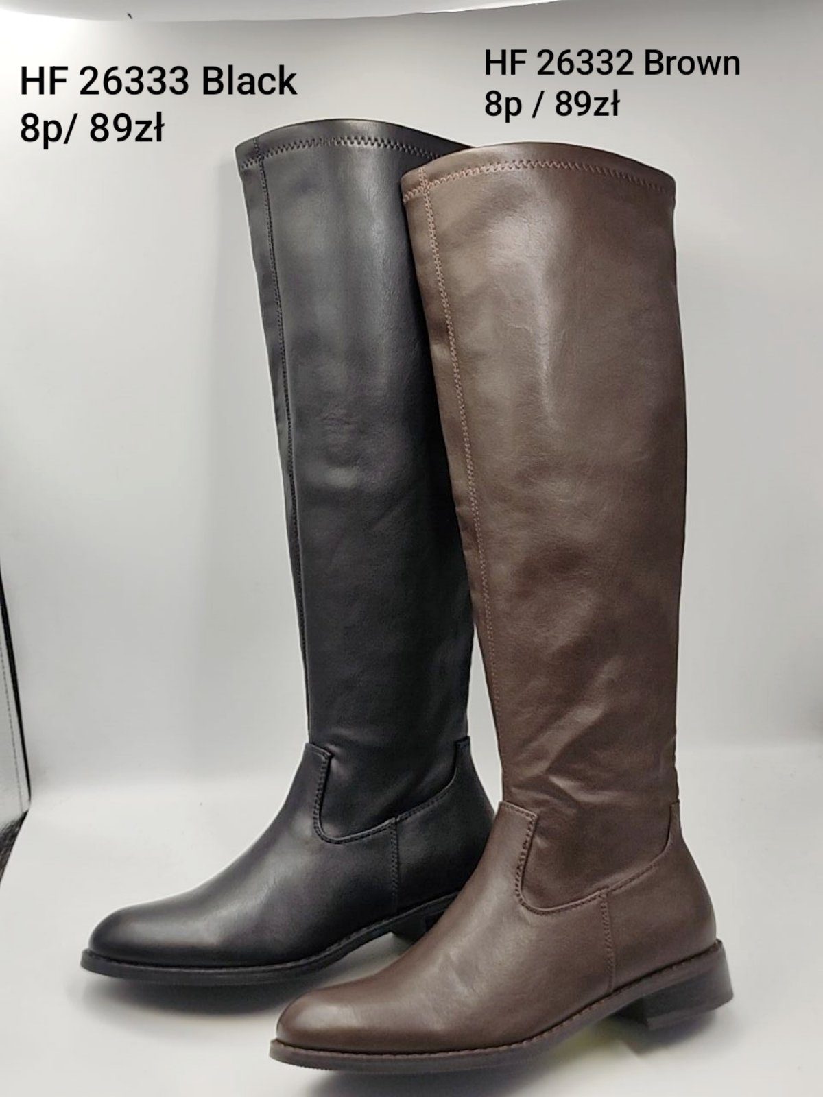 Buty Kozaki DAMSKIE (36-41_8par) 9110043