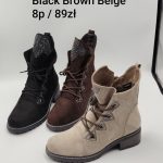 Buty Botki DAMSKIE (36-41_8par) 9110049