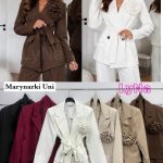 Marynarki Damskie wloskie_size uni_paczka 6szt_mix kolor 1949147