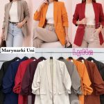 Marynarki Damskie wloskie_size uni_paczka 6szt_mix kolor 1949149