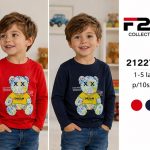Bluzka DZIECIĘCA size 1-5 lat_ paczka 10szt _mix kolor 1949154