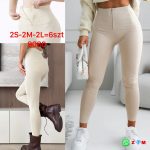 Legginsy/ Getry Damskie _size s-l_paczka 6szt_1 kolor 1949268