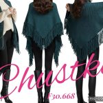 Szaliki Damskie_ paczka 12 szt _1 kolor 8618552
