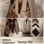 Szaliki Damskie_ paczka 12 szt _mix kolor 8618553