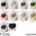 Szaliki Damskie_ paczka 12 szt _mix kolor 8618604