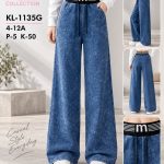 Spodnie jeansy DZIECIĘCA size 4-12 lat_ paczka 5szt _1 kolor 8618717