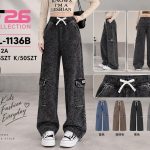 Spodnie jeansy DZIECIĘCA size 4-12 lat_ paczka 5szt _1 kolor 8618724