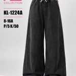 Spodnie jeansy DZIECIĘCA size 8-16 lat_ paczka 5szt _1 kolor 8618733