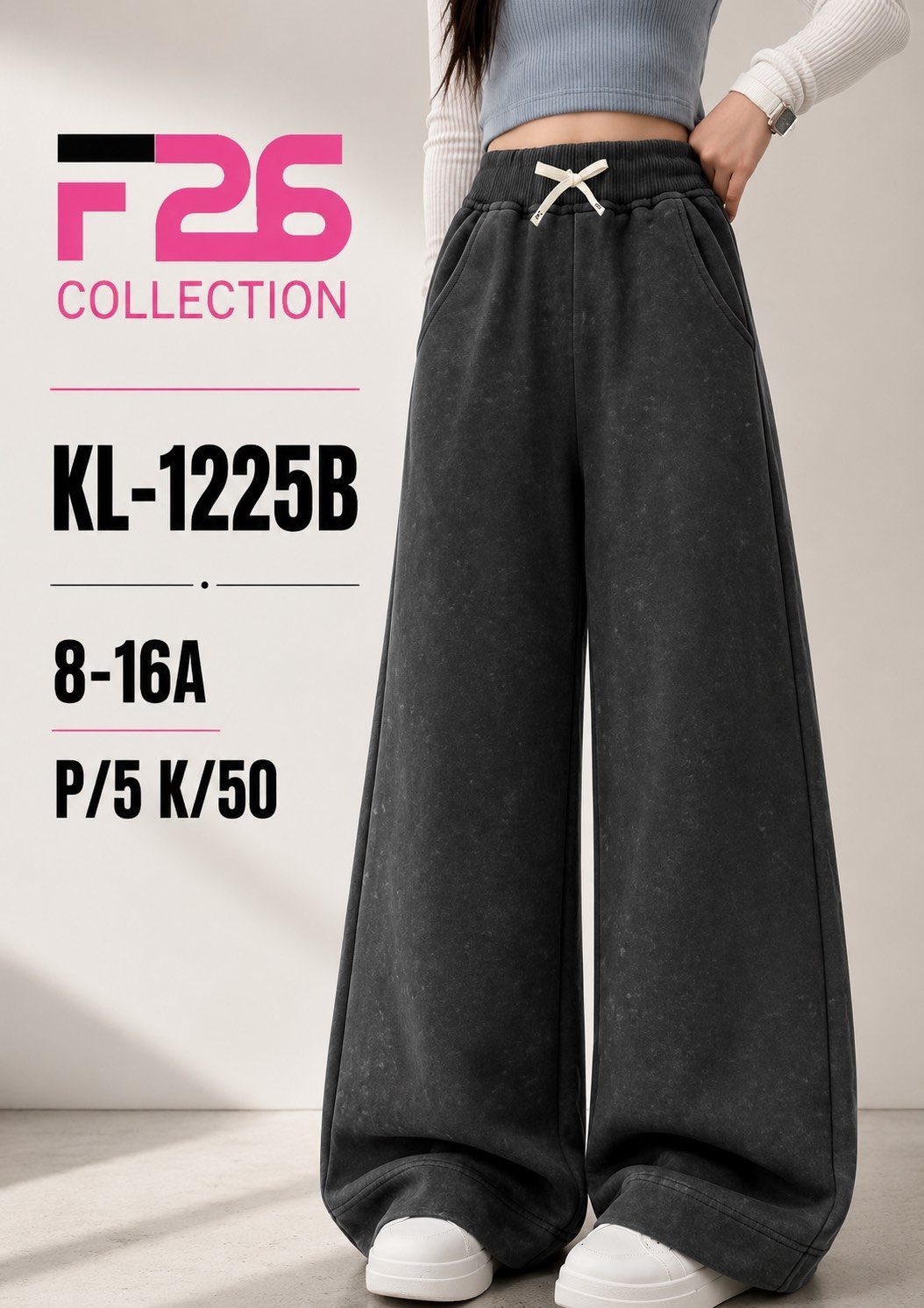 Spodnie jeansy DZIECIĘCA size 8-16 lat_ paczka 5szt _1 kolor 8618693