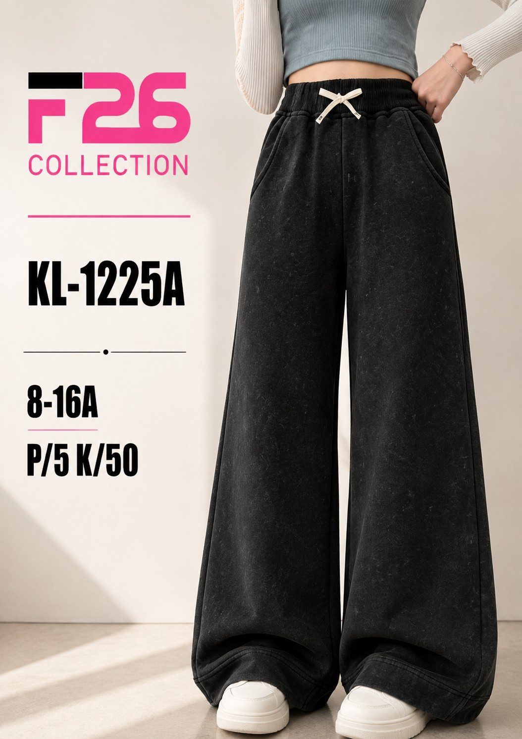 Spodnie jeansy DZIECIĘCA size 8-16 lat_ paczka 5szt _1 kolor 8618694