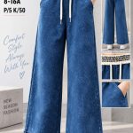 Spodnie jeansy DZIECIĘCA size 8-16 lat_ paczka 5szt _1 kolor 8618710