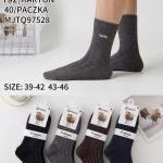 SKARPETY /STOPKI MĘSKA.SIZE: 39-46_(40PAR/PACZKA) KOLOR JAK NA ZDZIĘCIU
