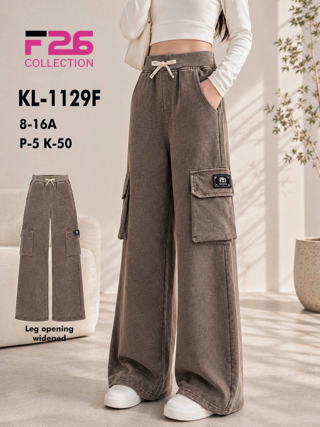 Spodnie jeansy DZIECIĘCA size 8-16 lat_ paczka 5szt _1 kolor 9113742