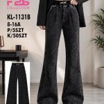 Spodnie jeansy DZIECIĘCA size 8-16 lat_ paczka 5szt _1 kolor 9113747