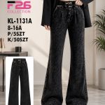 Spodnie jeansy DZIECIĘCA size 8-16 lat_ paczka 5szt _1 kolor 9113748