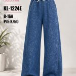 Spodnie jeansy DZIECIĘCA size 8-16 lat_ paczka 5szt _1 kolor 9113754